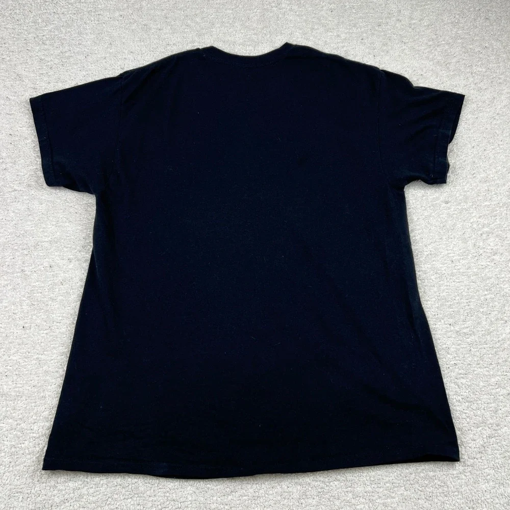 Yellowstone National Park Wildlife Graphic T-Shirt Mens Black Short Sleeve L - Picture 3 of 7